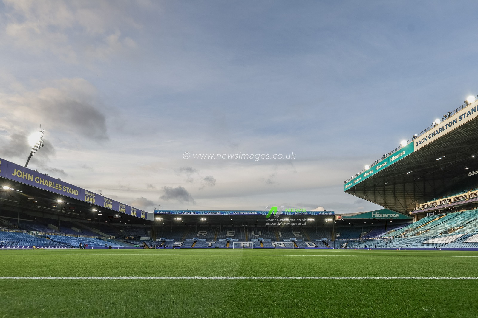 A general view of Elland Road during the Premier League match Leeds United vs West Ham United at Elland Road, Leeds, United Kingdom, 24th October 2025

(Photo by Mark Cosgrove/News Images)