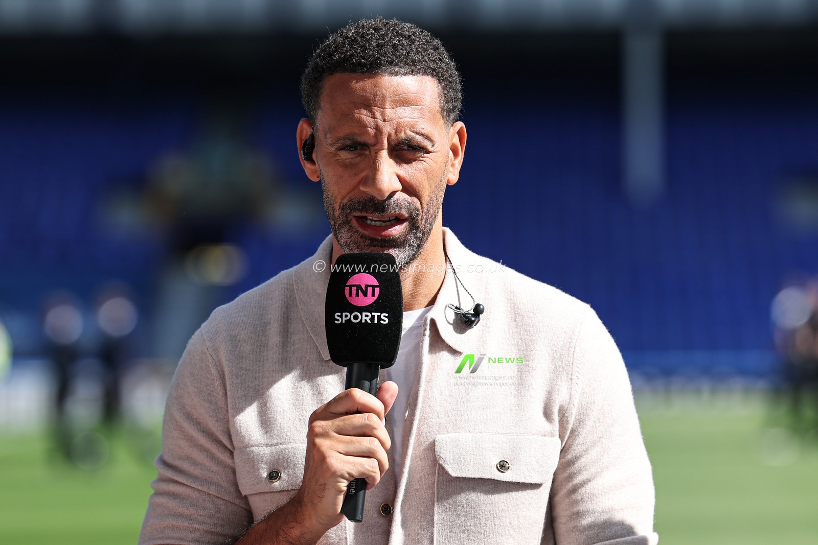 Rio Ferdinand ahead of the Premier League match Everton vs Southampton at Goodison Park, Liverpool, United Kingdom, 18th May 2025

(Photo by Mark Cosgrove/News Images)