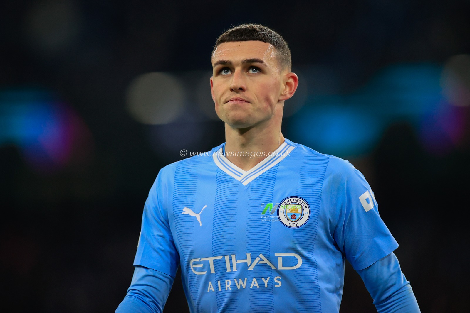 Phil Foden #47 of Manchester City during the UEFA Champions League Group G match Manchester City vs RB Leipzig at Etihad Stadium, Manchester, United Kingdom, 28th November 2023

(Photo by Conor Molloy/News Images)