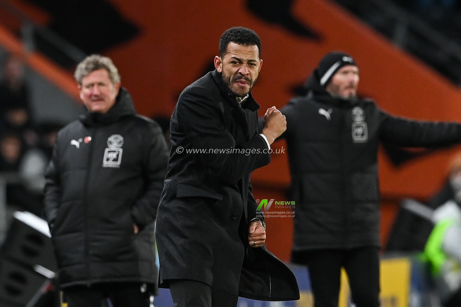 Liam Rosenior Manager of Hull City reacts during the Sky Bet Championship match Hull City vs Blackpool at MKM Stadium, Hull, United Kingdom, 26th December 2022

(Photo by Craig Thomas/News Images)