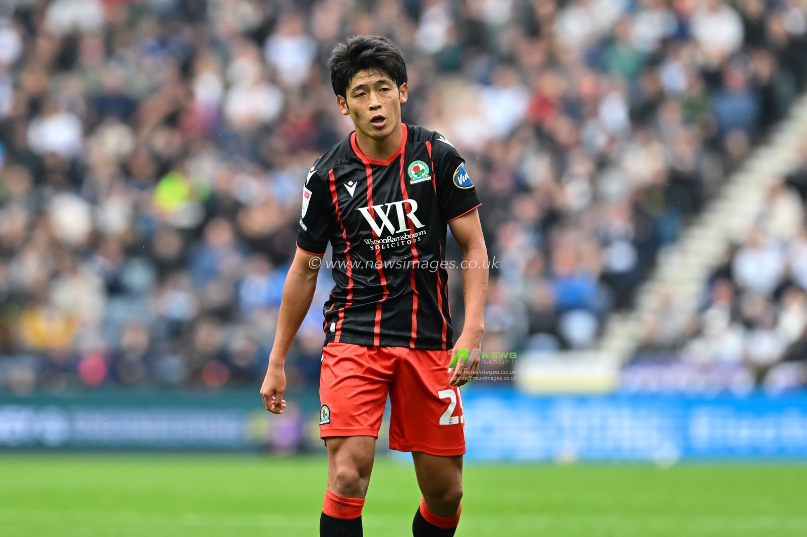 Yuki Ohashi of Blackburn Rovers during the Sky Bet Championship match Preston North End vs Blackburn Rovers at Deepdale, Preston, United Kingdom, 22nd September 2024

(Photo by Cody Froggatt/News Images)