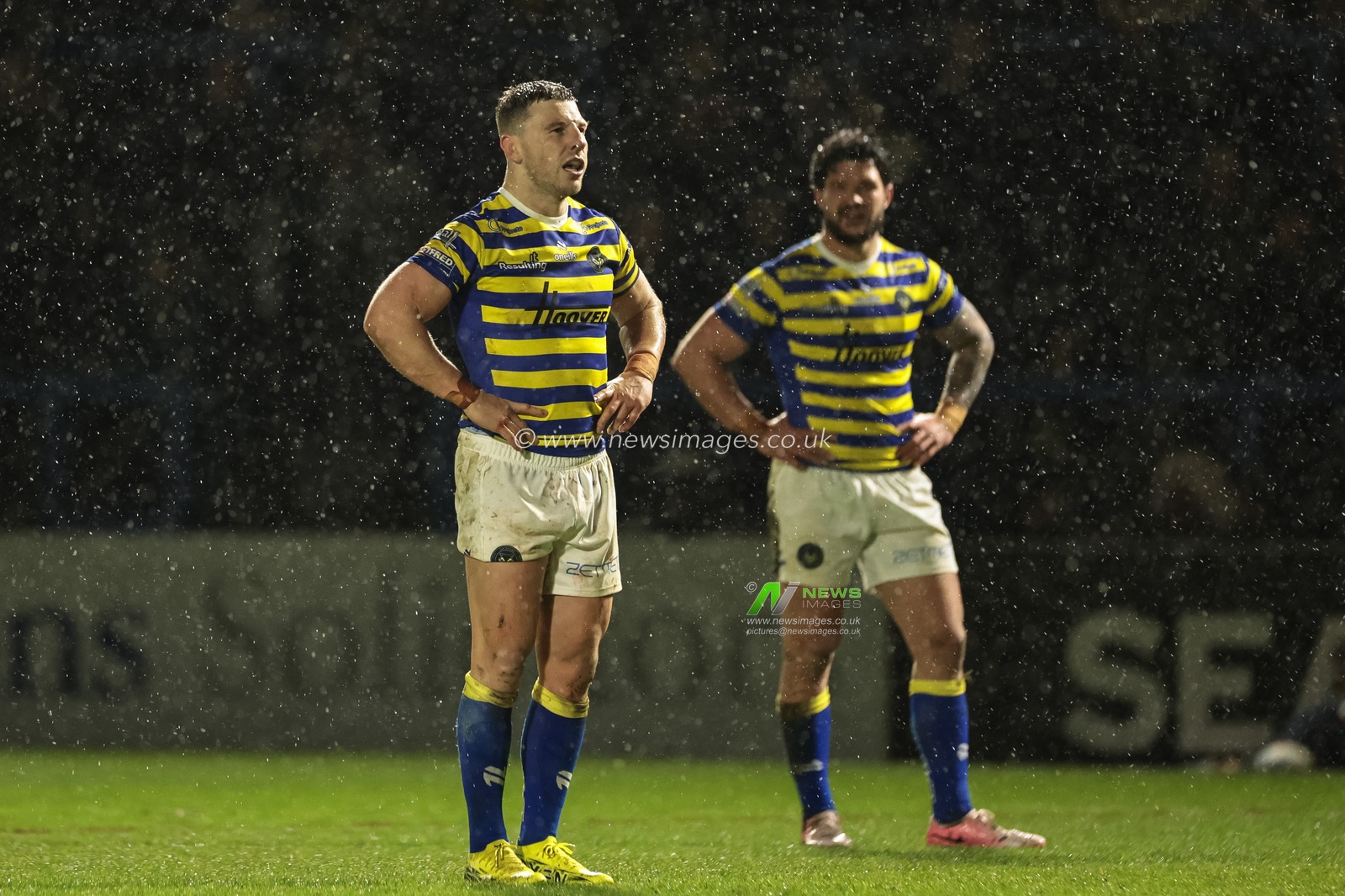 George Williams of Warrington Wolves during the Pre Season match Warrington Wolves vs Leigh Leopards at Halliwell Jones Stadium, Warrington, United Kingdom, 30th January 2026

(Photo by Mark Cosgrove/News Images)
