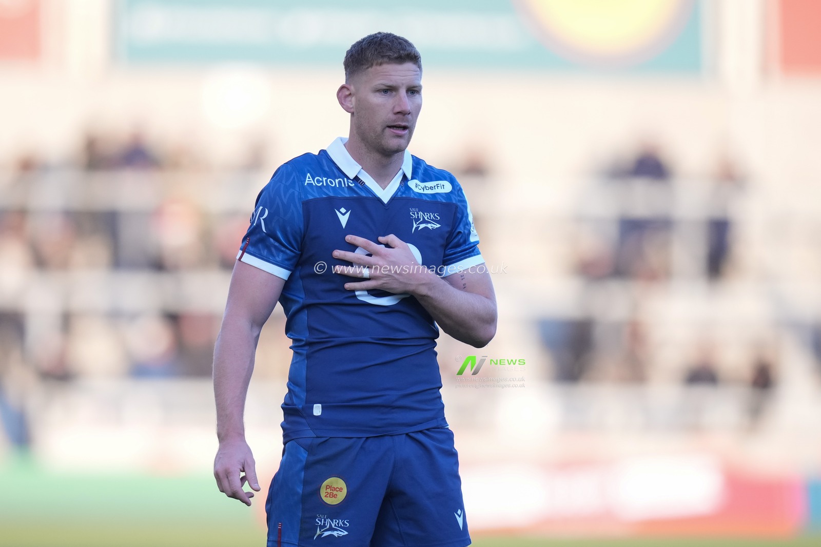 Rob Du Preez #10 of Sale Sharks during the European Champions Cup Group B match Sale Sharks vs Ulster Rugby at AJ Bell Stadium, Eccles, United Kingdom, 11th December 2022

(Photo by Steve Flynn/News Images)
