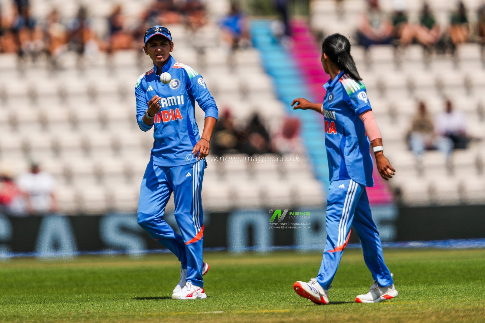 Harmanpreet Kaur of India in action during the 1st Metro Bank One Day International match England Women vs India Women at The Utilita Bowl, Southampton, United Kingdom, 16th July 2025

(Photo by Izzy Poles/News Images)
