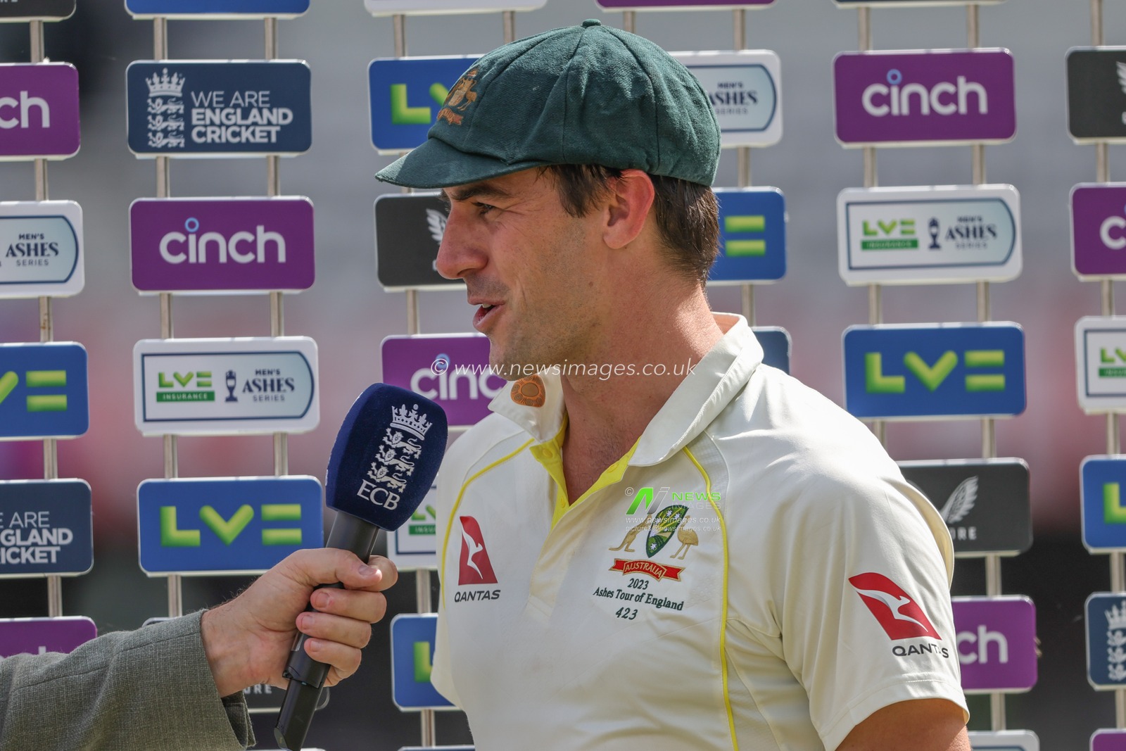 Pat Cummings of Australia speaks in the press conference during the LV= Insurance Ashes Third Test Series Day 4 England vs Australia at Headingley Stadium, Leeds, United Kingdom, 9th July 2023

(Photo by Mark Cosgrove/News Images)