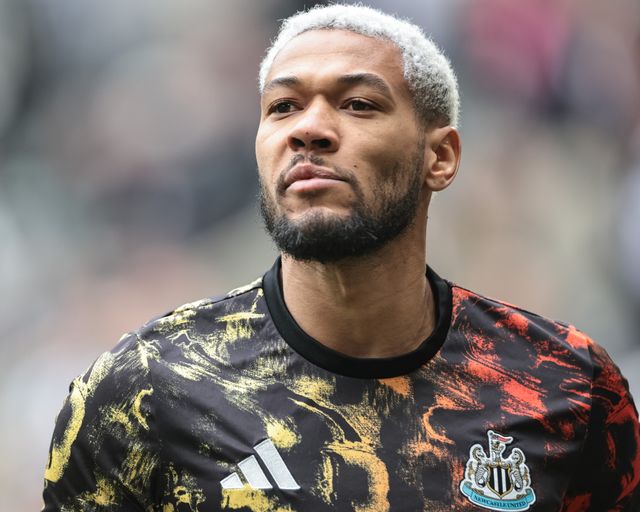 Joelinton of Newcastle United in the pregame warmup session during the Premier League match Newcastle Untied vs Sunderland at St. James's Park, Newcastle, United Kingdom on 22 March 2026

(Photo by Mark Cosgrove/News Images)
