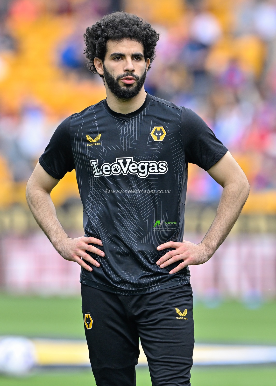 Rayan AÃ¯t-Nouri of Wolverhampton Wanderers warms up ahead of the match, during the Premier League match Wolverhampton Wanderers vs Crystal Palace at Molineux, Wolverhampton, United Kingdom, 11th May 2024

(Photo by Cody Froggatt/News Images)