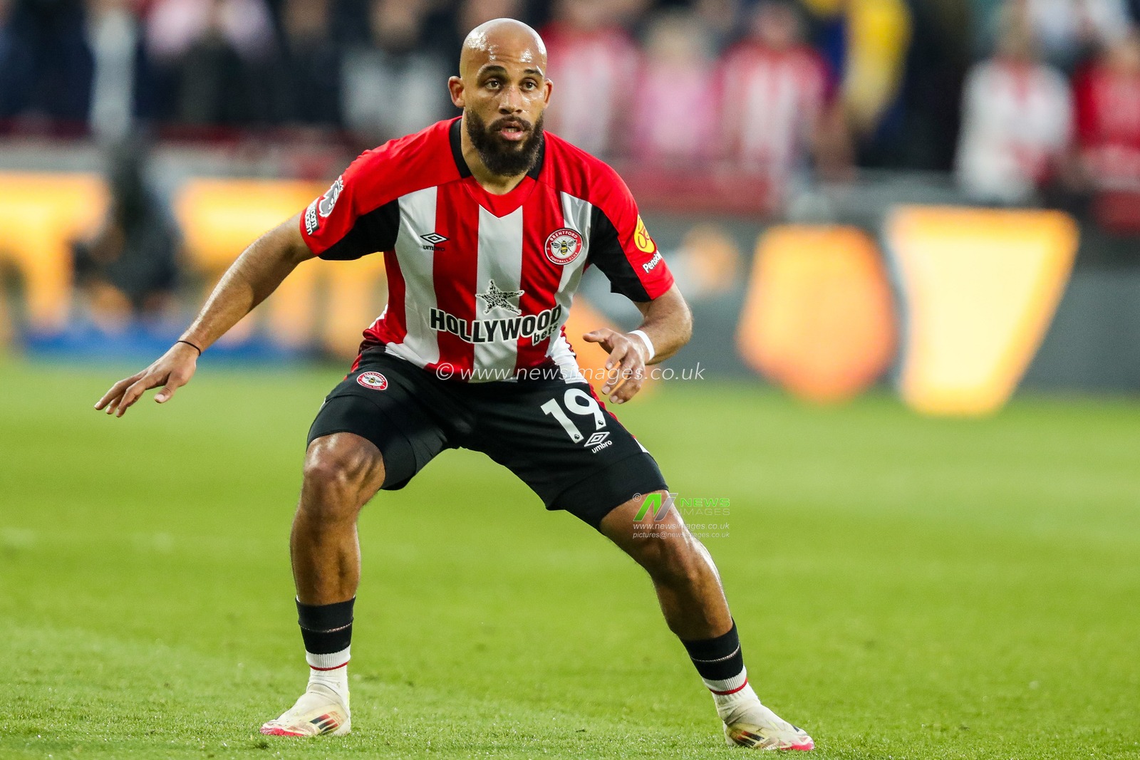 Bryan Mbeumo of Brentford in action during the Premier League match Brentford vs Aston Villa at The Gtech Community Stadium, London, United Kingdom, 8th March 2025

(Photo by Izzy Poles/News Images)