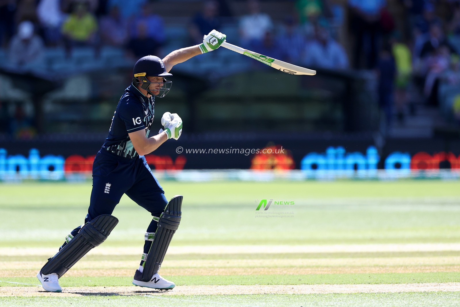 Jos Buttler (c) of England  during the Dettol ODI Series match Australia vs England at Adelaide Oval, Adelaide, Australia, 17th November 2022

(Photo by Patrick Hoelscher/News Images)
