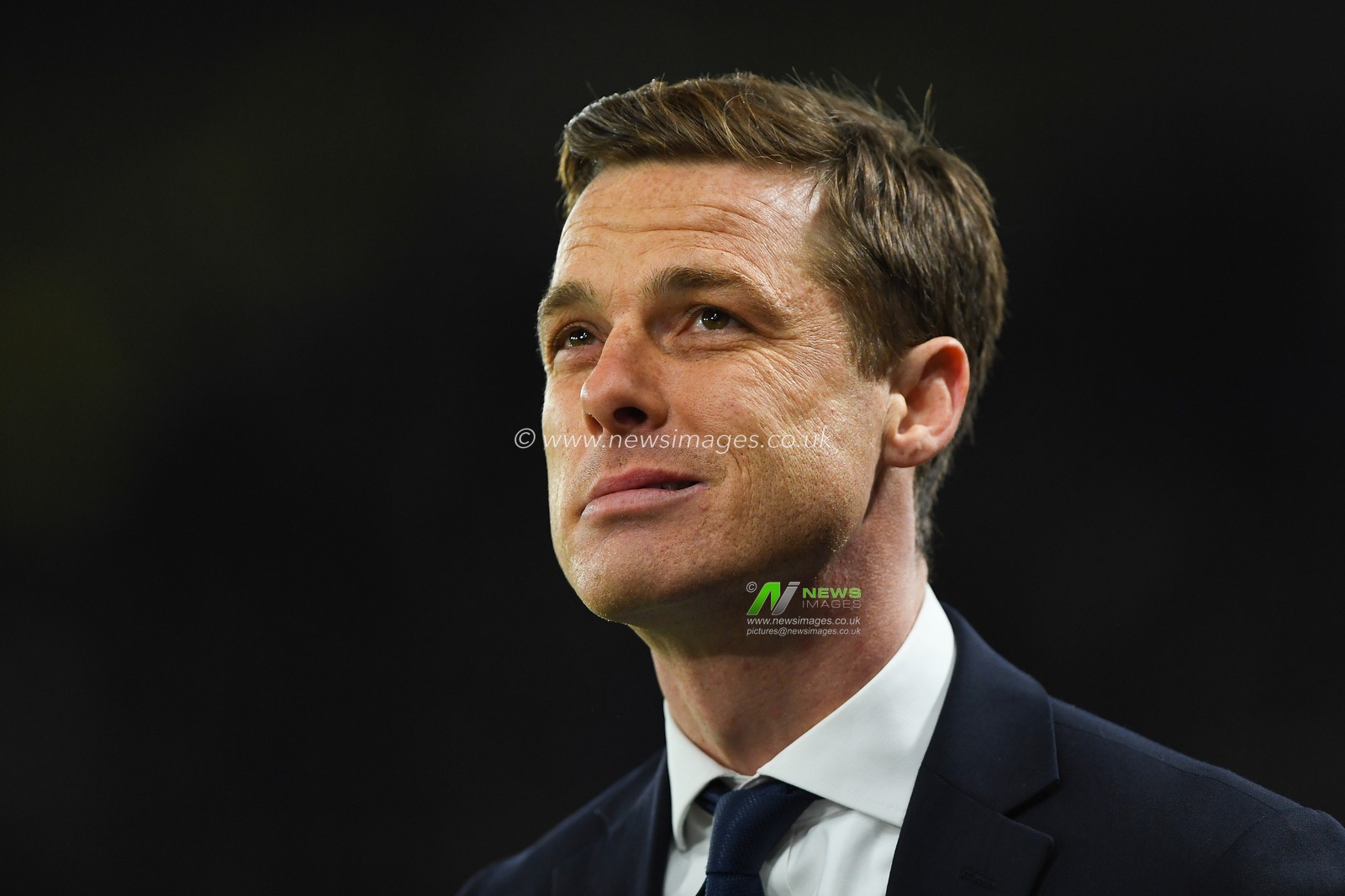 21st February 2020, Pride Park Stadium, Derby, England; Sky Bet Championship, Derby County v Fulham : Scott Parker, Manager of Fulham