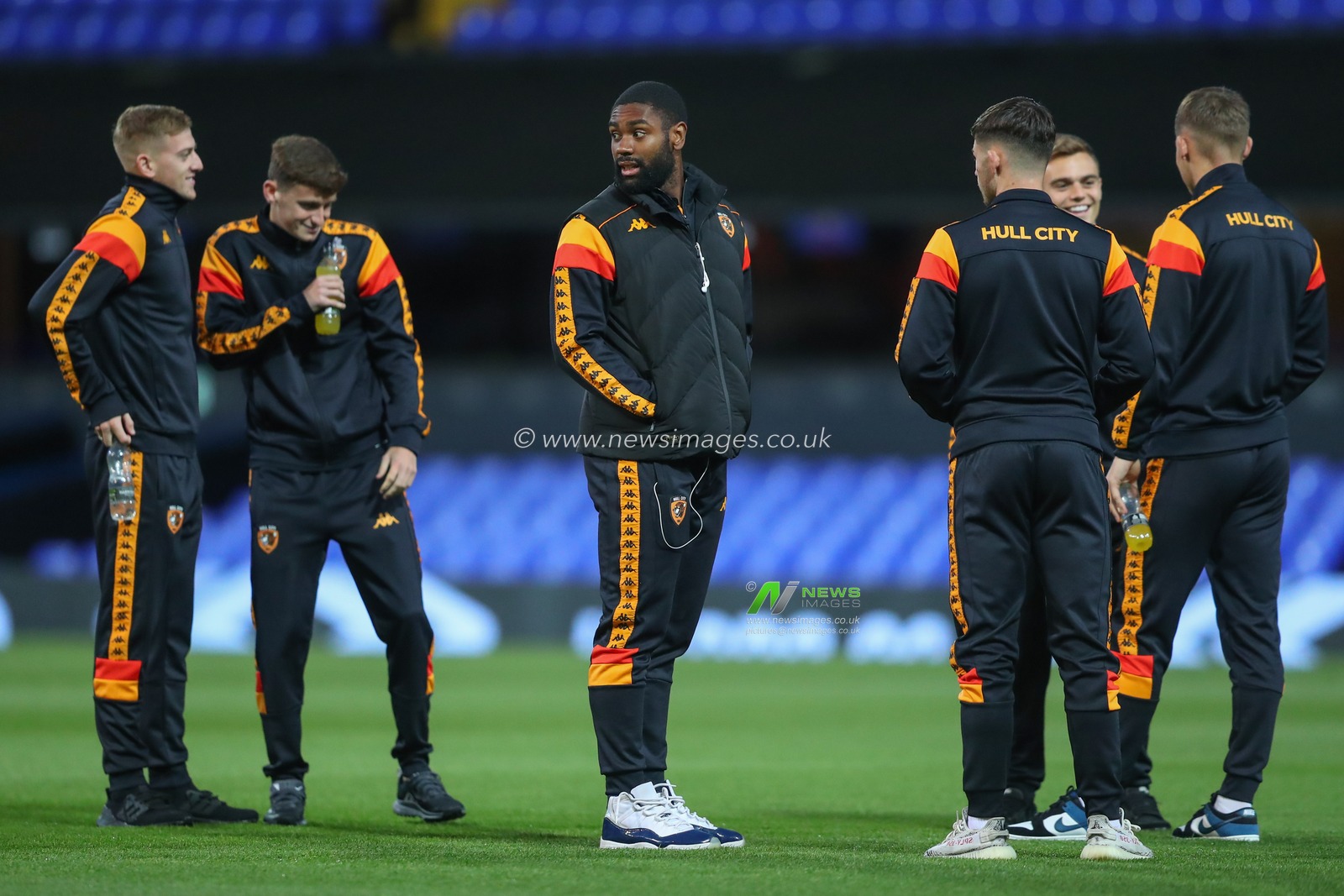 ThimothÃ©e Lo-Tutala #32 of Hull City arrives ahead of the Sky Bet Championship match Ipswich Town vs Hull City at Portman Road, Ipswich, United Kingdom, 3rd October 2023

(Photo by Gareth Evans/News Images)