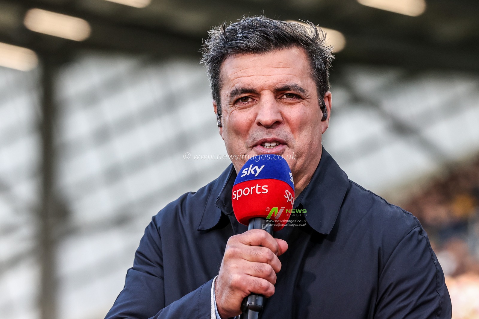 Brian Carney speaks on Sky Sports Rugby League ahead of the Betfred Super League round 13 match Leeds Rhinos vs St Helens at AMT Headingley Stadium, Leeds, United Kingdom on 04 June 2026

(Photo by Alfie Cosgrove/News Images)