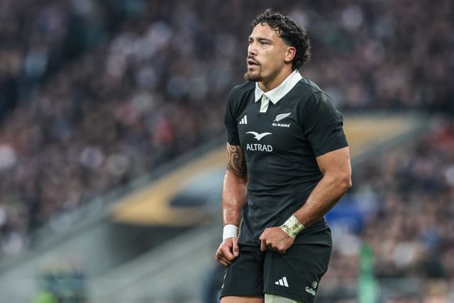 Billy Proctor of New Zealand during the Quilter Nations Series 2025 match England vs New Zealand at Allianz Stadium, Twickenham, United Kingdom, 15th November 2025

(Photo by Mark Cosgrove/News Images)

*** GER AUT SUI OUT ***