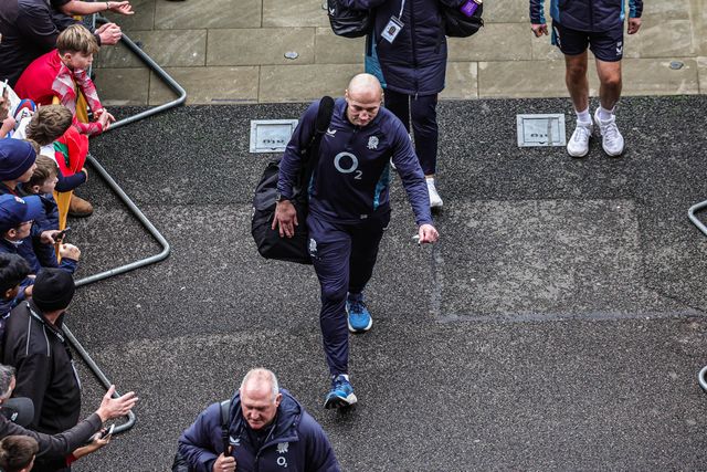 Steve Borthwick head coach of England arrives during the Quilter Nations Series 2025 match England vs New Zealand at Allianz Stadium, Twickenham, United Kingdom, 15th November 2025

(Photo by Mark Cosgrove/News Images)

*** GER AUT SUI OUT ***