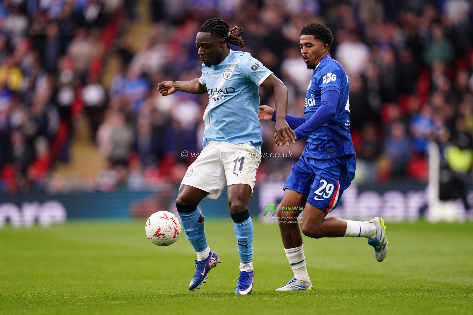 during the Emirates FA Cup Final match Chelsea vs Manchester City at Wembley Stadium, London, United Kingdom on 16 May 2026

(Photo by Harvey Murphy/News Images)