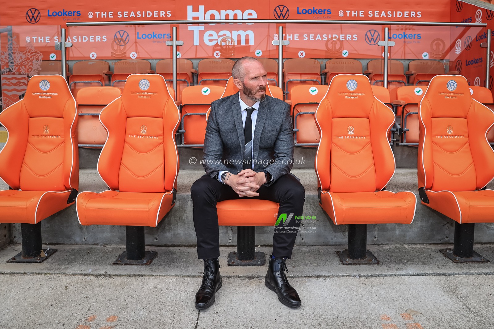 Blackpool FC's newly appointed Head Coach Michael Appleton signs a four year deal with The Seasiders
