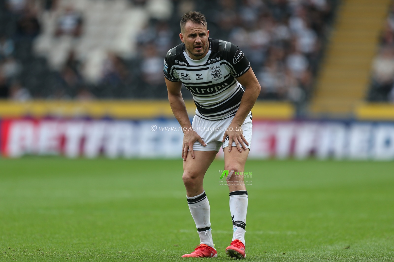 Josh Reynolds (6) of Hull FC during the game