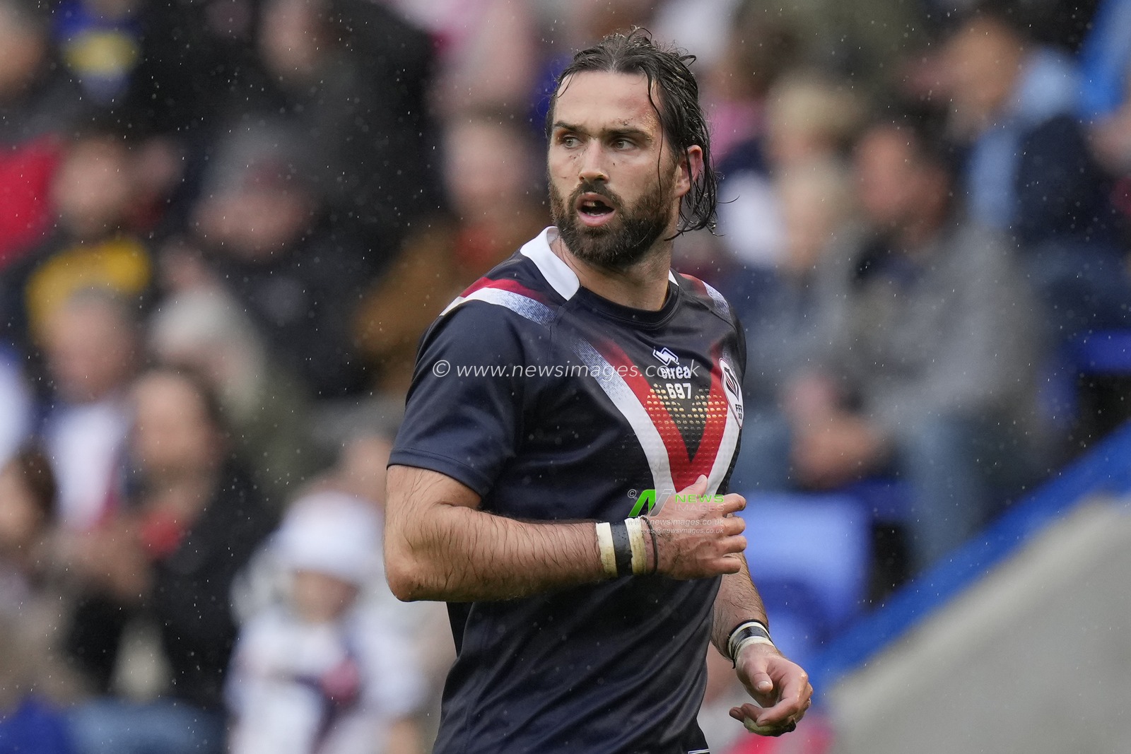 Paul Marcon #5 of France during the Mid Season International match England vs France at Halliwell Jones Stadium, Warrington, United Kingdom, 29th April 2023

(Photo by Steve Flynn/News Images)