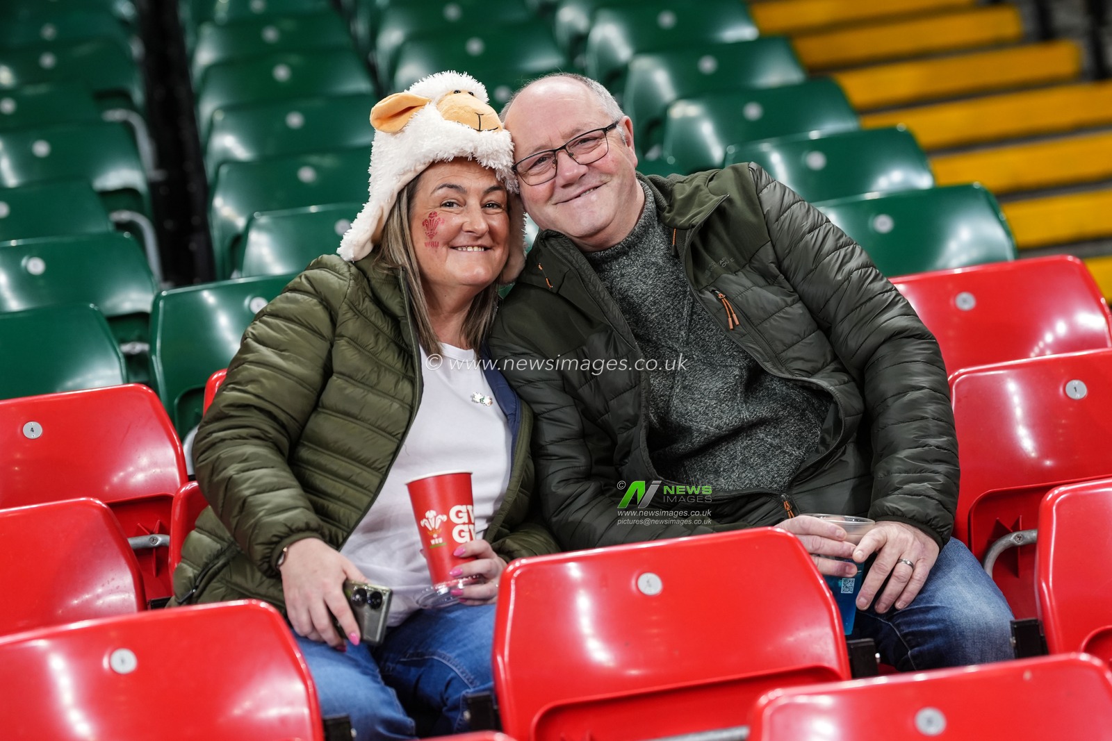 Welsh fans ahead of the 2025 Guinness 6 Nations match Wales vs Ireland at Principality Stadium, Cardiff, United Kingdom, 22nd February 2025

(Photo by Andrew Lewis/News Images)