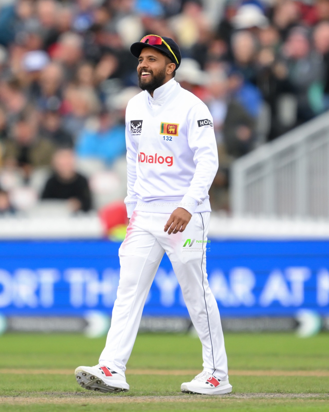 Kusal Mendis of Sri Lanka during the England Men v Sri Lanka 1st Rothesay Test Match Day 2 at Old Trafford, Manchester, United Kingdom, 22nd August 2024

(Photo by Craig Thomas/News Images)