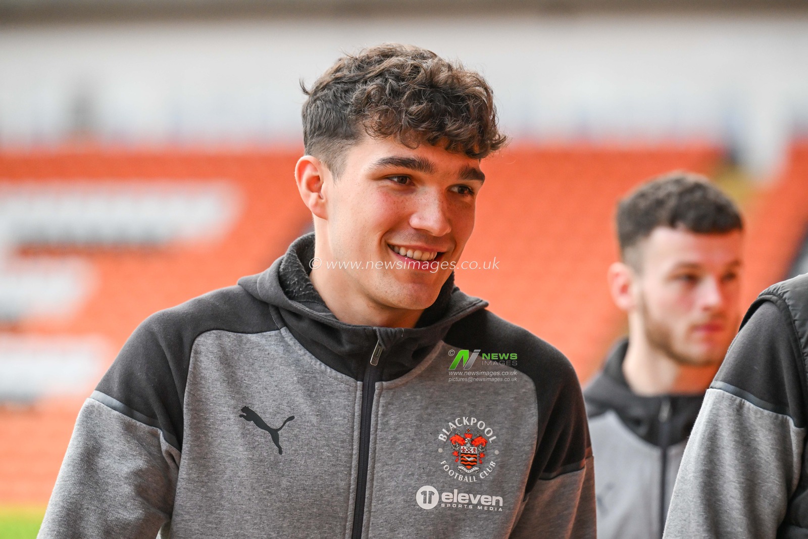 Kyle Joseph of Blackpool arrives ahead of the Sky Bet League 1 match Blackpool vs Exeter City at Bloomfield Road, Blackpool, United Kingdom, 13th January 2024

(Photo by Craig Thomas/News Images)