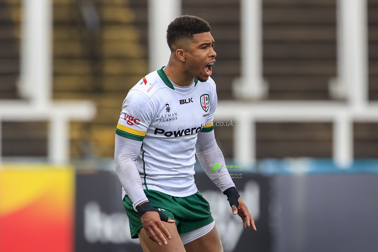Curtis Rona of London Irish during the game