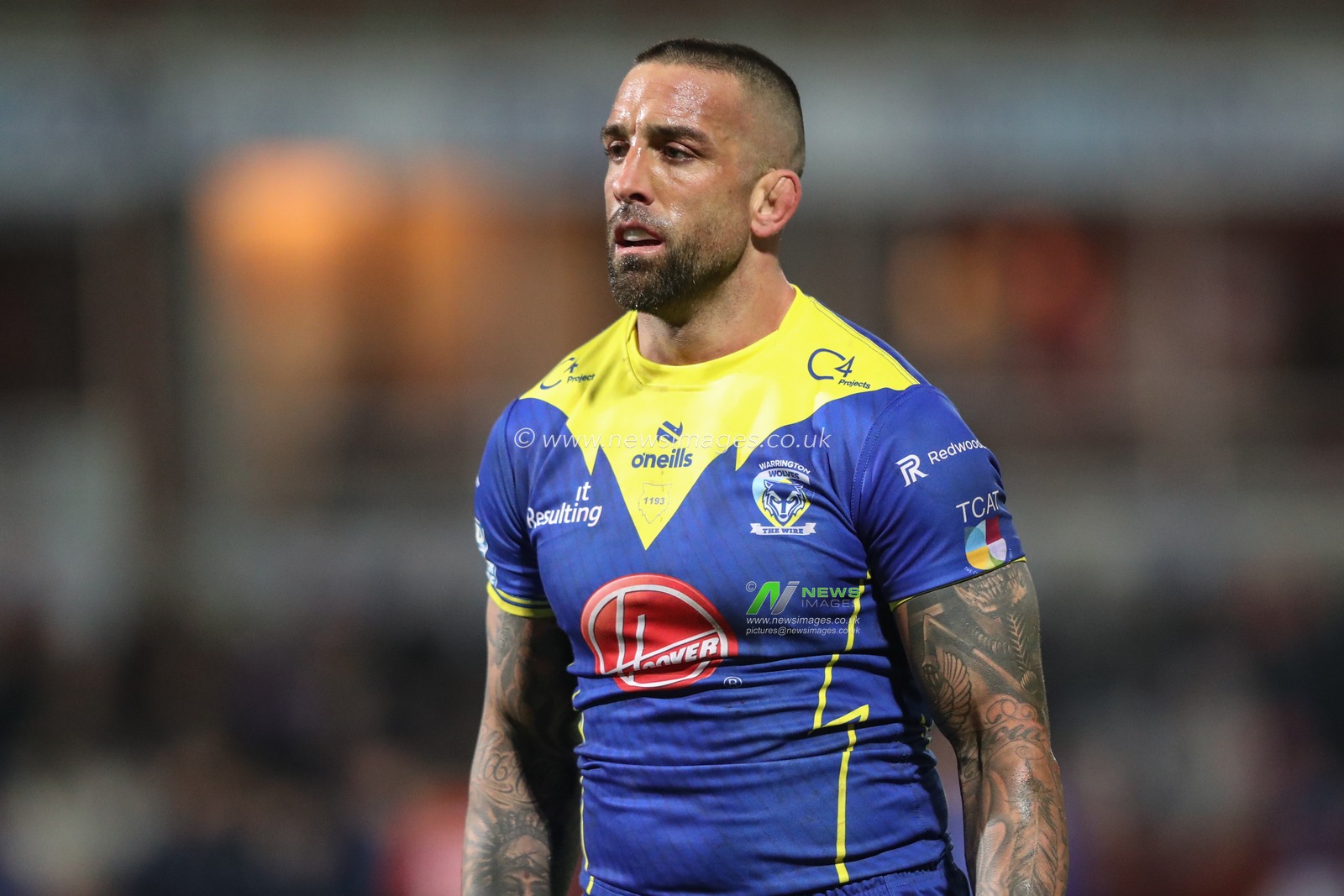 Paul Vaughan of Warrington Wolves during the Betfred Super League Round 4 match Hull KR vs Warrington Wolves at Sewell Group Craven Park, Kingston upon Hull, United Kingdom, 7th March 2024

(Photo by Alfie Cosgrove/News Images)