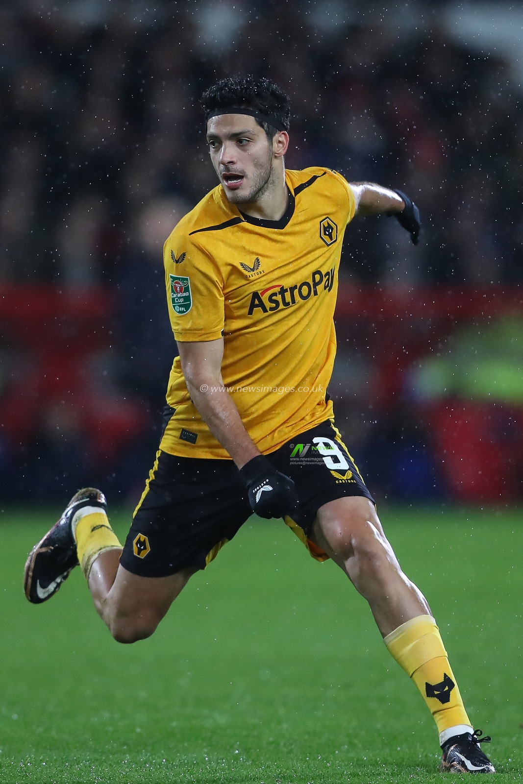 RaÃºl JimÃ©nez #9 of Wolverhampton Wanderers during the Carabao Cup Quarter Final match Nottingham Forest vs Wolverhampton Wanderers at City Ground, Nottingham, United Kingdom, 11th January 2023

(Photo by Gareth Evans/News Images)