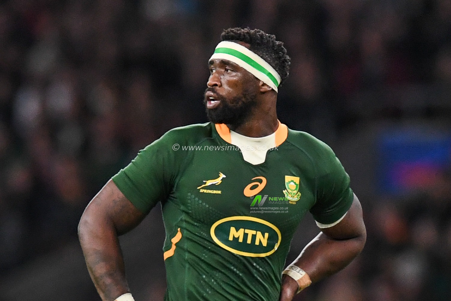 Siyamthanda Kolisi of South Africa, during the Autumn internationals match England vs South Africa at Twickenham Stadium, Twickenham, United Kingdom, 26th November 2022

(Photo by Mike Jones/News Images)