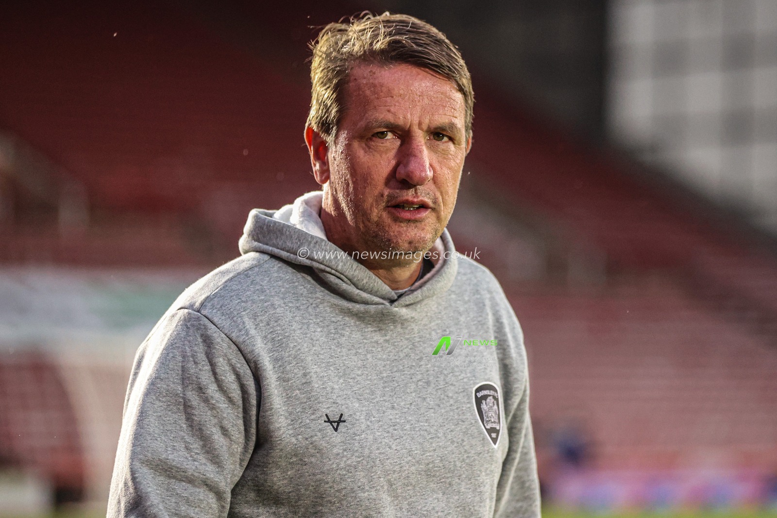 Daniel Stendel manager of Barnsley during the Sky Bet League One match Barnsley vs Blackpool at Oakwell, Barnsley, United Kingdom on 02 September 2026

(Photo by Alfie Cosgrove/News Images)
