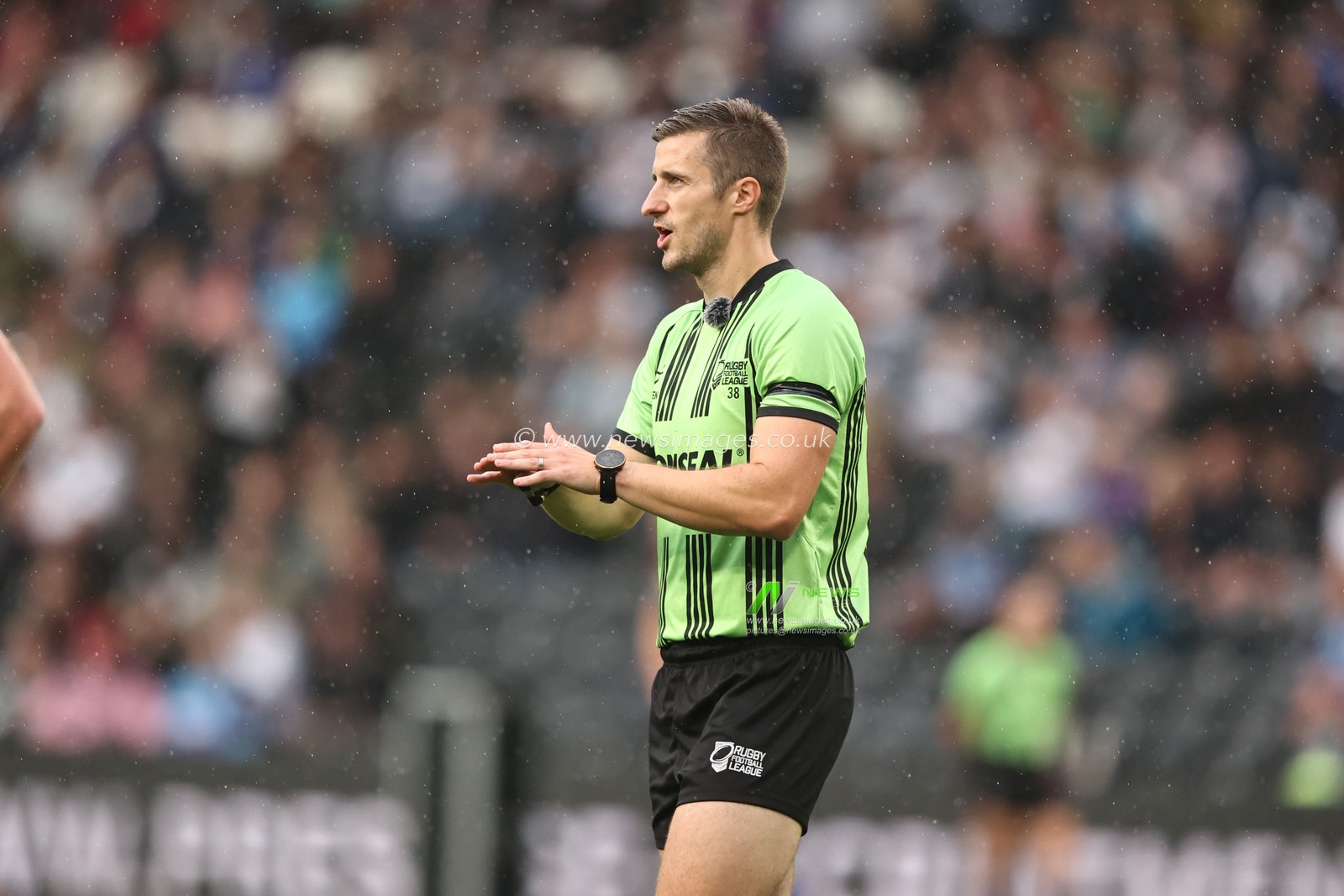 during the Betfred Super League round 25 match Hull FC vs Warrington Wolves at MKM Stadium, Hull, United Kingdom on 29 August 2026

(Photo by Alfie Cosgrove/News Images)