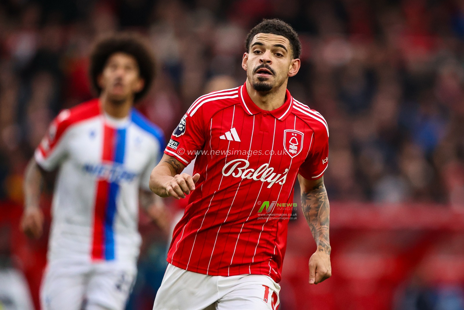 Morgan Gibbs-White of Nottingham Forest during the Premier League match Nottingham Forest vs Crystal Palace at City Ground, Nottingham, United Kingdom, 1st February 2026

(Photo by Alfie Cosgrove/News Images)