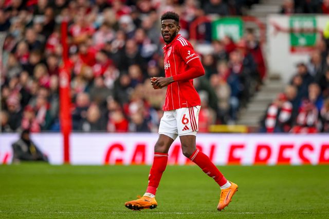 Ibrahim Sangare of Nottingham Forest during the Premier League match Nottingham Forest vs Crystal Palace at City Ground, Nottingham, United Kingdom, 1st February 2026

(Photo by Alfie Cosgrove/News Images)