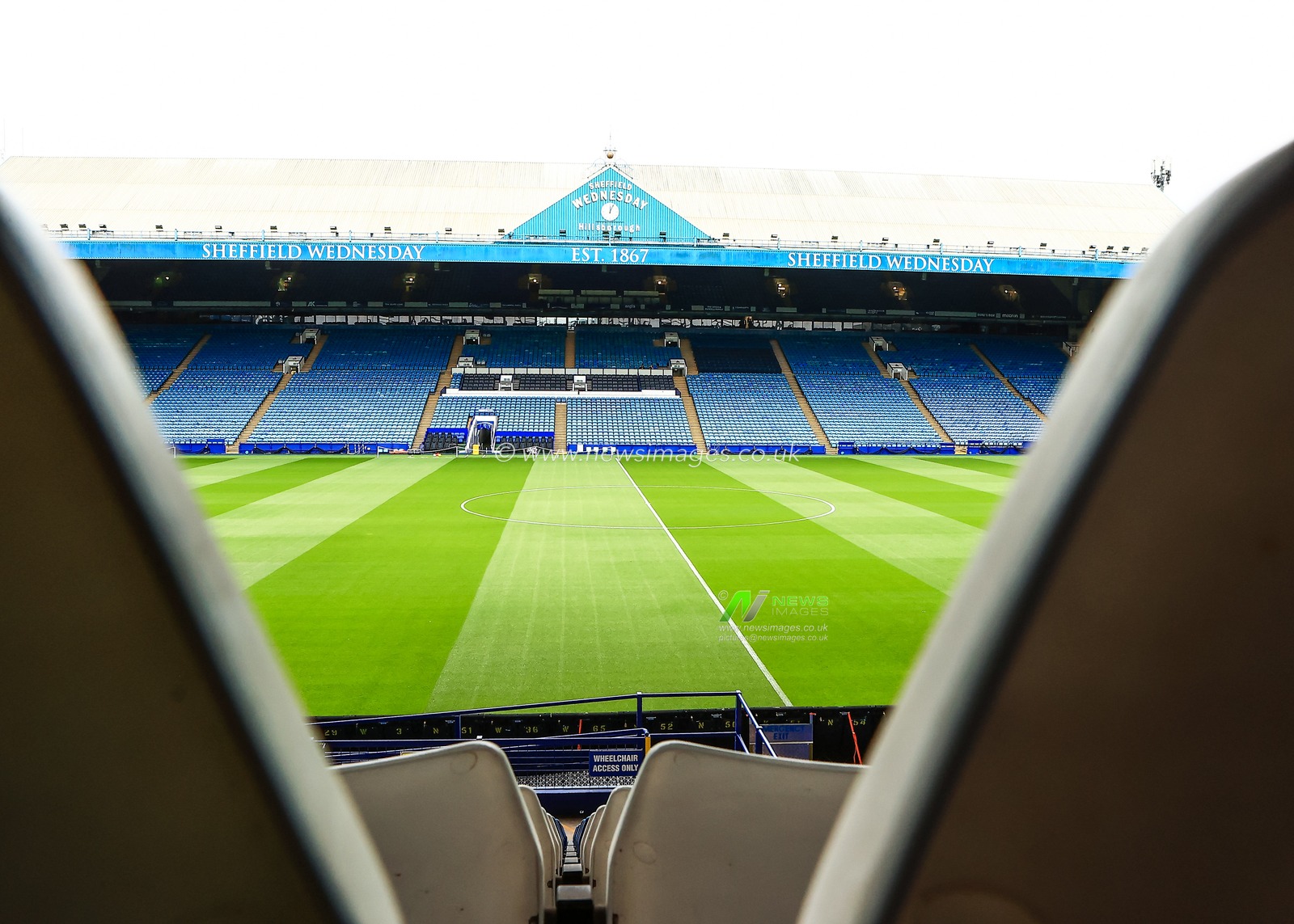 A general view of Hillsborough Stadium during the Sky Bet Championship match Sheffield Wednesday vs Stoke City at Hillsborough, Sheffield, United Kingdom, 16th August 2025

(Photo by Richard Bierton/News Images)