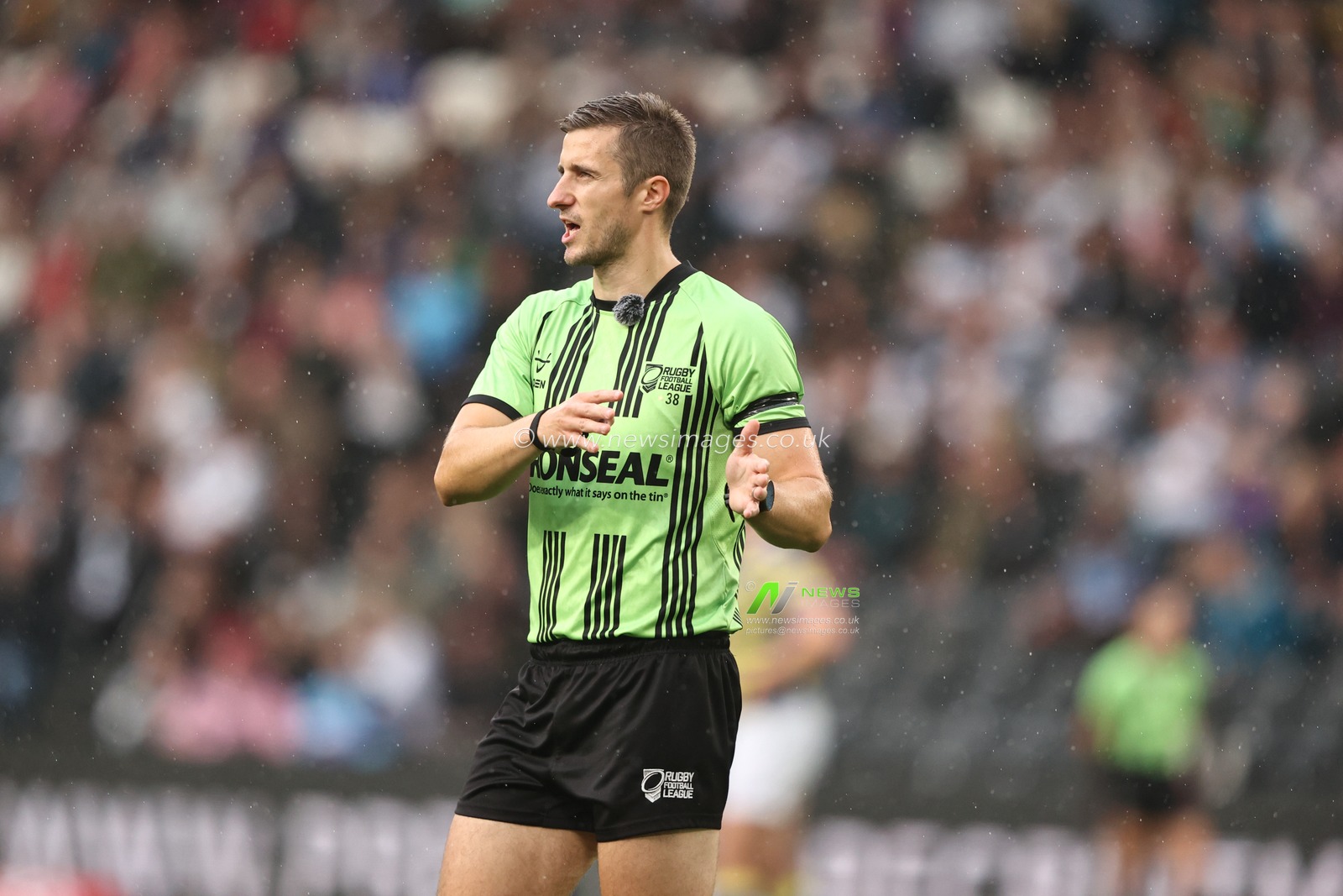 during the Betfred Super League round 25 match Hull FC vs Warrington Wolves at MKM Stadium, Hull, United Kingdom on 29 August 2026

(Photo by Alfie Cosgrove/News Images)