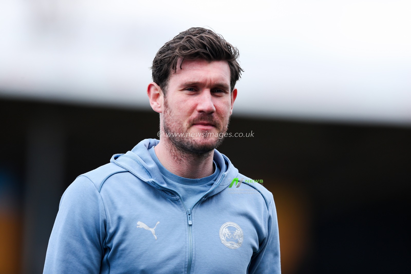 Jed Steer of Peterborough United arrives at the Cledara Abbey Stadium prior to the Sky Bet League 1 match Cambridge United vs Peterborough United at Cledara Abbey Stadium, Cambridge, United Kingdom, 15th March 2025

(Photo by Izzy Poles/News Images)