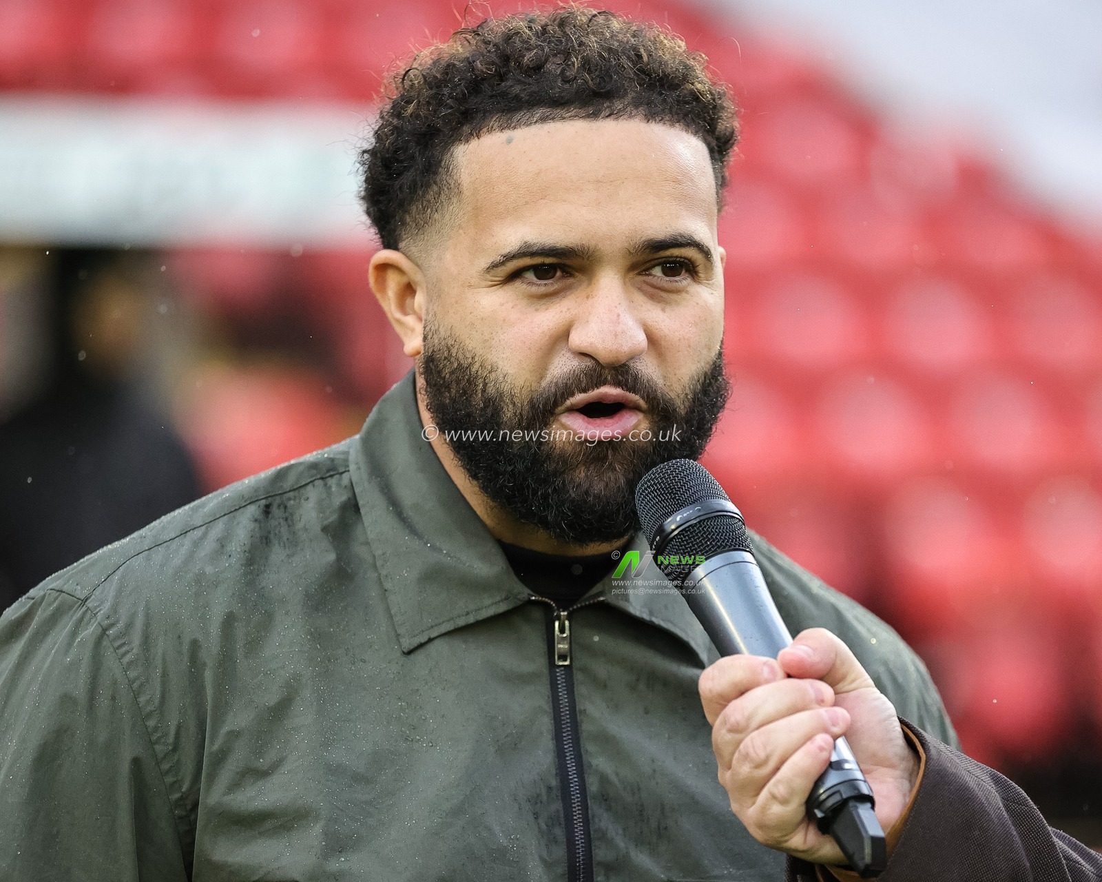 Reuben Noble-Lazarus is in attendance during the Sky Bet League 1 match Barnsley vs Blackpool at Oakwell, Barnsley, United Kingdom, 30th September 2023

(Photo by Mark Cosgrove/News Images)