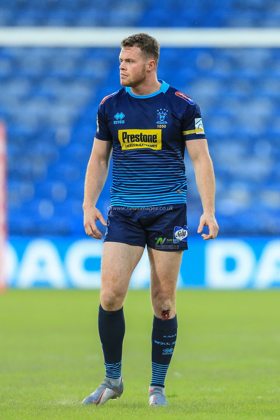 21st June 2019 , John Smiths Stadium, Huddersfield, England; Betfred Super League, Round 19, Huddersfield Giants vs Wigan Warriors ; Joe Burgess (5) of Wigan Warriors during the game 


Credit: Mark Cosgrove/News Images