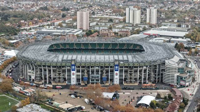A general aerial view of The Allianz Stadium ahead of the Quilter Nations Series 2025 match England vs Fiji at Allianz Stadium, Twickenham, United Kingdom, 8th November 2025

(Photo by Mark Cosgrove/News Images)

*** GER AUT SUI OUT ***