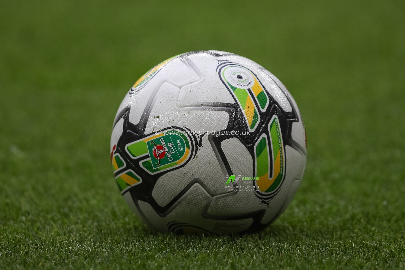 Carabao Cup match ball during the Carabao Cup Final match Chelsea vs Liverpool at Wembley Stadium, London, United Kingdom, 25th February 2024

(Photo by Gareth Evans/News Images)
