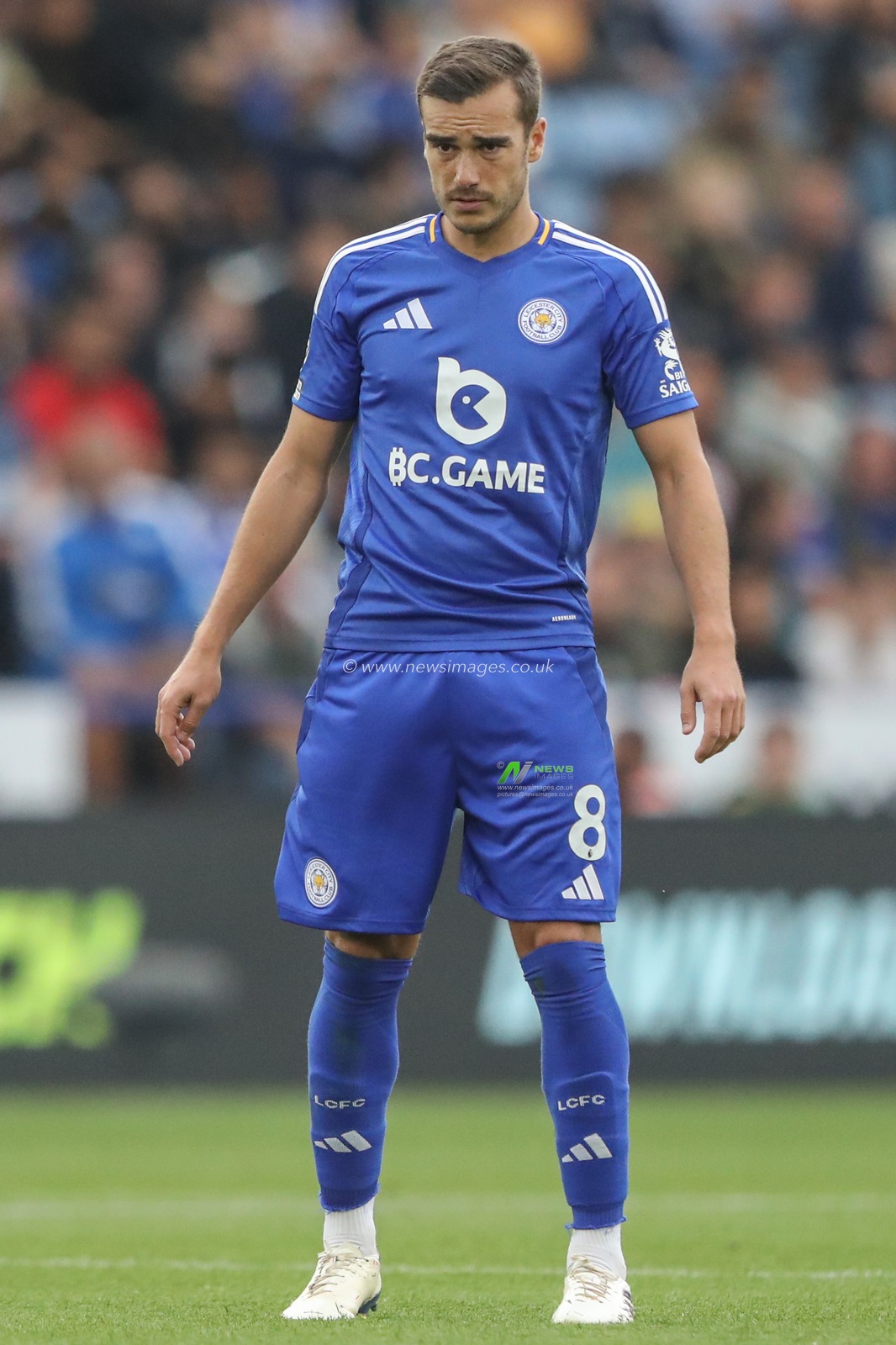 Harry Winks of Leicester City during the Premier League match Leicester City vs Aston Villa at King Power Stadium, Leicester, United Kingdom, 31st August 2024

(Photo by Alfie Cosgrove/News Images)
