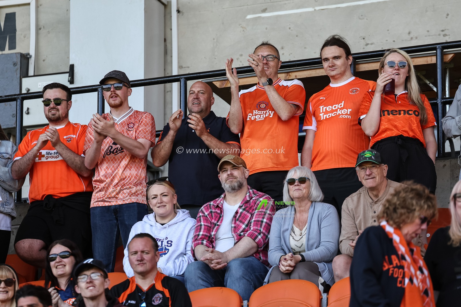 Blackpool Legends match match Blackpool vs Blackpool at Bloomfield Road, Blackpool, United Kingdom, 17th May 2025

(Photo by Mark Cosgrove/News Images)