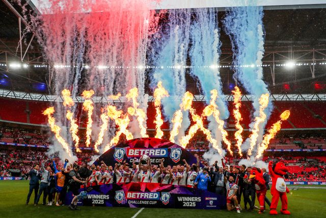 Betfred Challenge Cup Final Warrington Wolves v Hull KR