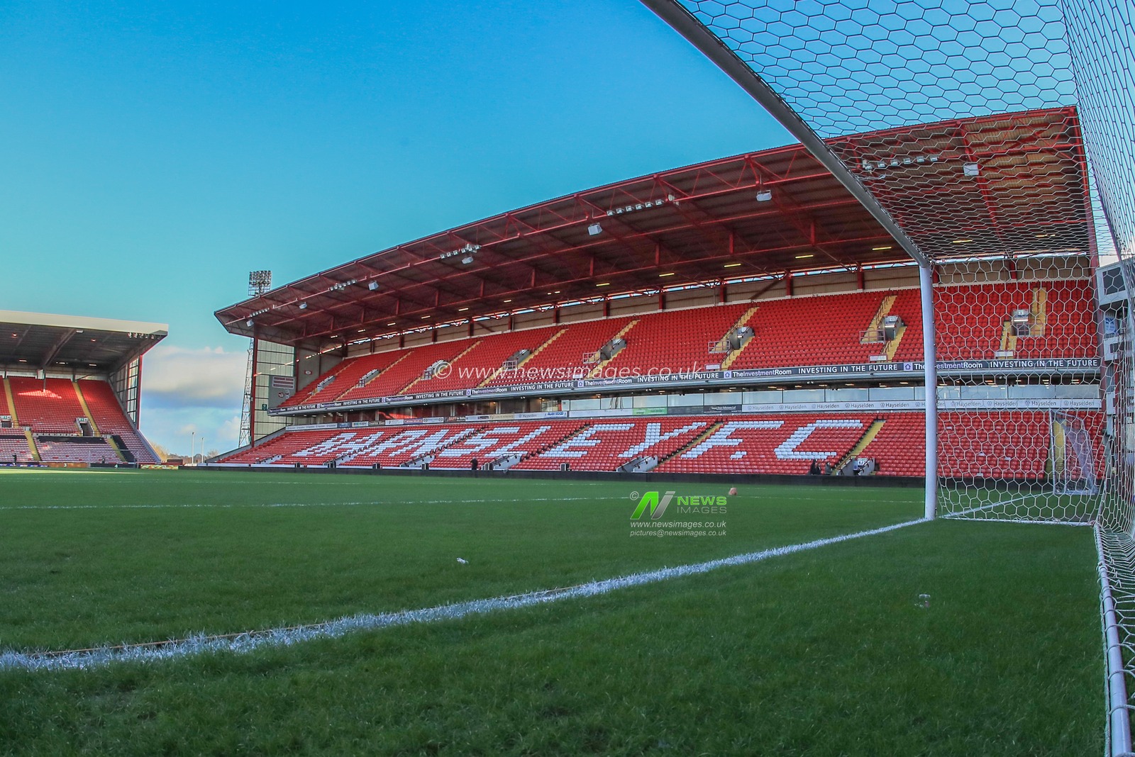 A general view of Oakwell during the Sky Bet League 1 match Barnsley vs Wigan Athletic at Oakwell, Barnsley, United Kingdom, 1st January 2024

(Photo by Alfie Cosgrove/News Images)