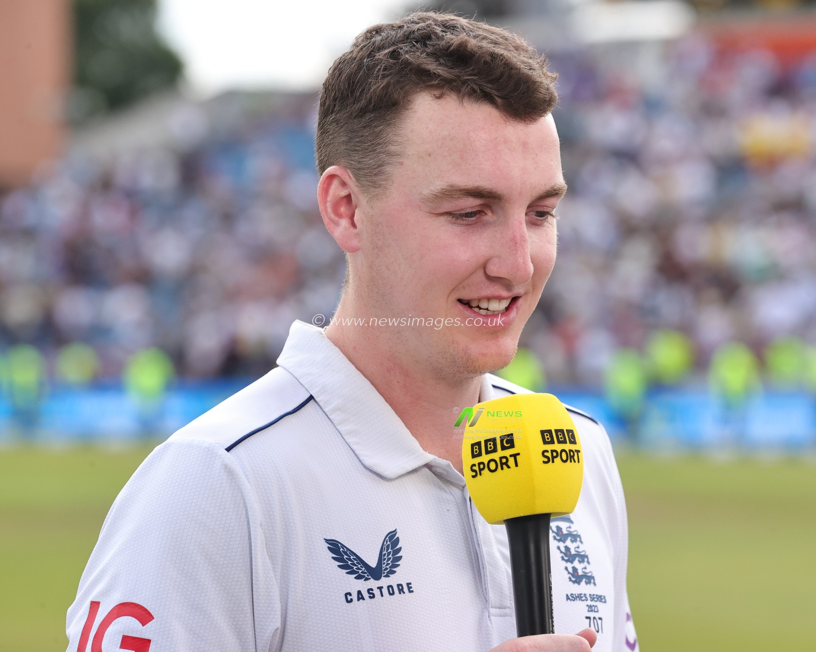 Harry Brook of England speaks in a post-match press conference during the LV= Insurance Ashes Third Test Series Day 4 England vs Australia at Headingley Stadium, Leeds, United Kingdom, 9th July 2023

(Photo by Mark Cosgrove/News Images)