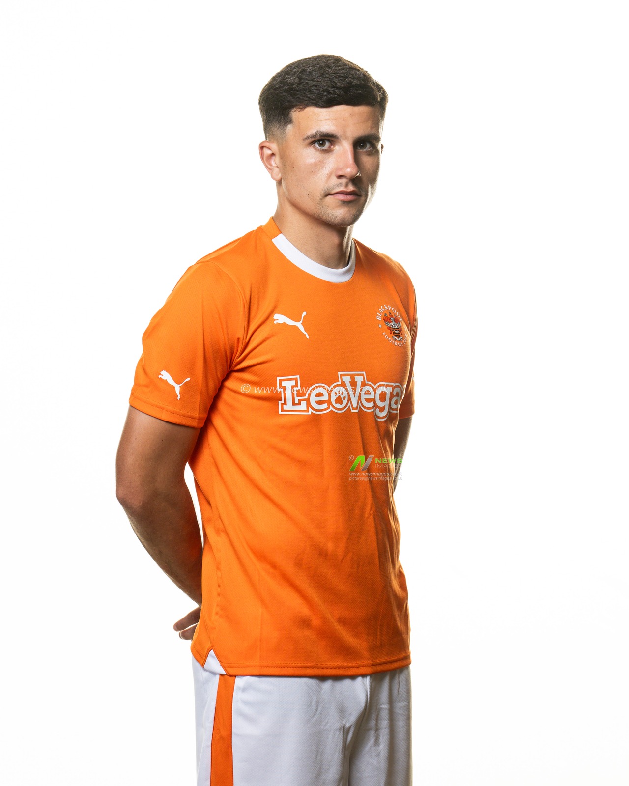 Blackpool Squad Headshots at Bloomfield Road, Blackpool, United Kingdom, 27th July 2023

(Photo by Craig Thomas/News Images)