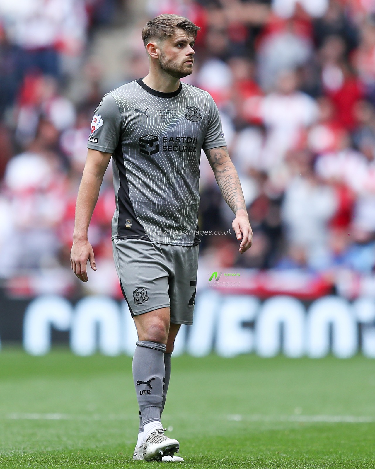 Ollie O'Neill of Leyton Orient during the Sky Bet League 1 Playoff Final match Charlton Athletic vs Leyton Orient at Wembley Stadium, London, United Kingdom, 25th May 2025

(Photo by Jorge Horsted/News Images)