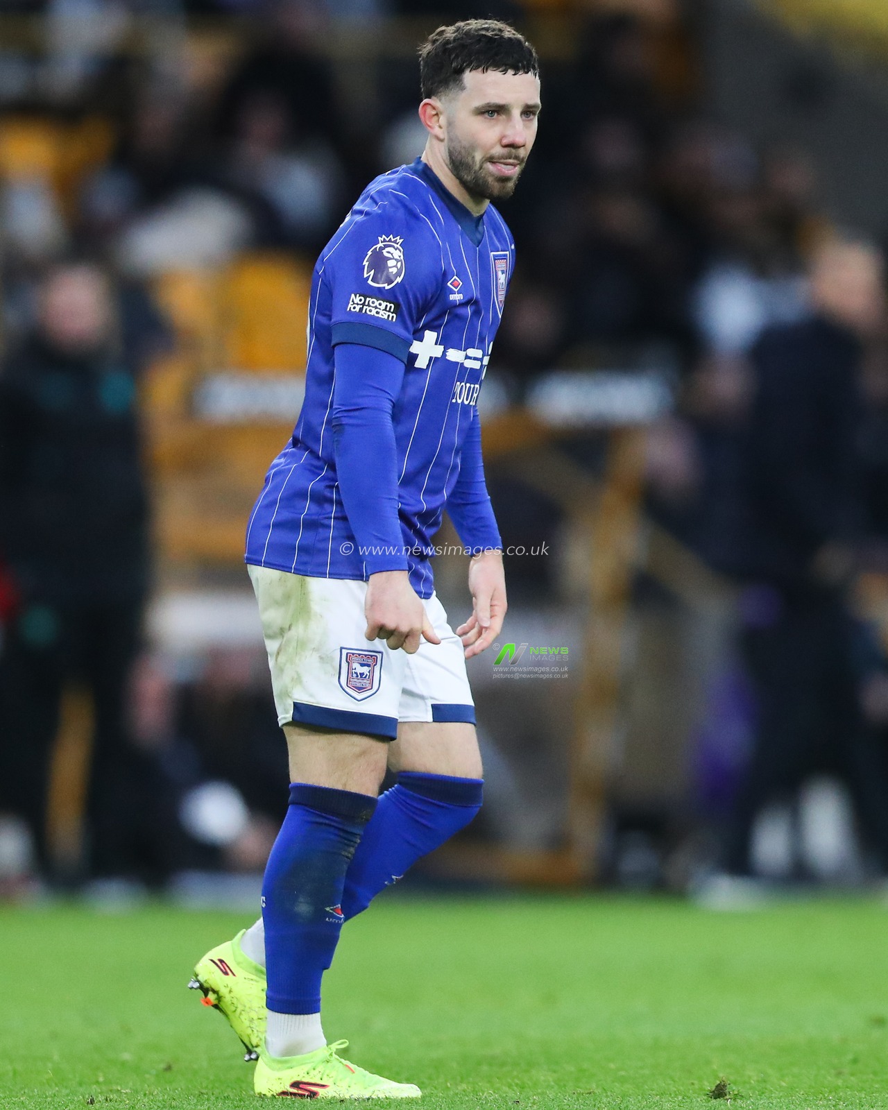 Conor Chaplin of Ipswich Town during the Premier League match Wolverhampton Wanderers vs Ipswich Town at Molineux, Wolverhampton, United Kingdom, 14th December 2024

(Photo by Gareth Evans/News Images)