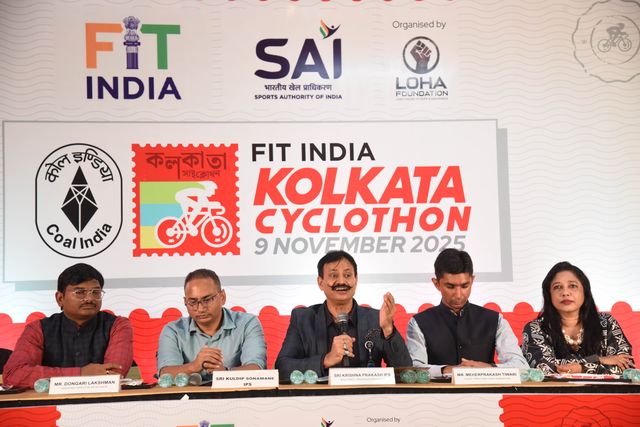 INDIA-SPORTS-KOLKATA CYCLOTHON 2025