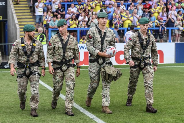 Betfred Super League round 15 Warrington Wolves v Huddersfield Giants
